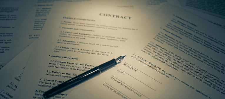 contract law business law fargo nd