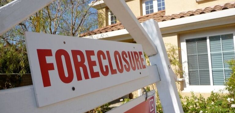 foreclosure sign real estate law fargo